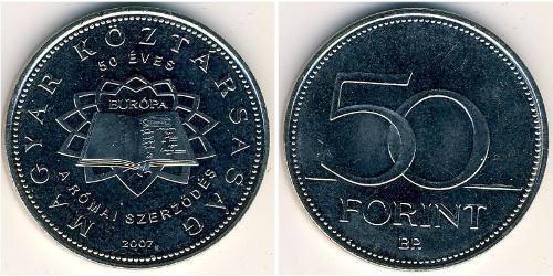 50 Forint Ungarn (1989 - ) Kupfer/Nickel 