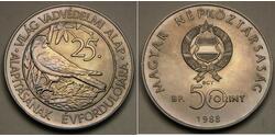 50 Forint Ungheria Rame 