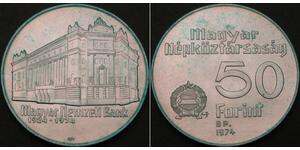 50 Forint Ungarn Silber 
