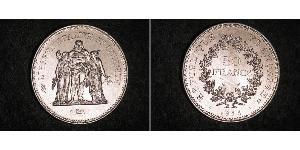 50 Franc Cinquième République (1958 - ) Argent 