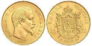 50 Franc Zweites Kaiserreich (1852-1870) Gold Napoleon III (1808-1873)