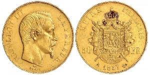 50 Franc Second Empire (1852-1870) Or Napoleon III (1808-1873)