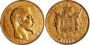 50 Franc Segundo Imperio francés (1852-1870) Oro Napoleon III (1808-1873)