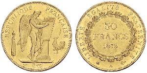 50 Franc 法兰西第三共和国 (1870 - 1940) 金 