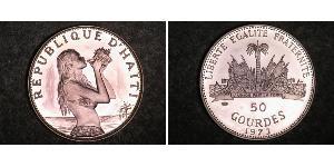 50 Gourde Haïti (1804 - ) Argent 