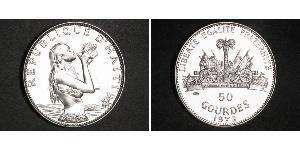50 Gourde Haïti (1804 - ) Argent 