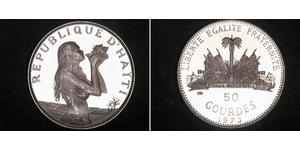 50 Gourde Haïti (1804 - ) Argent 