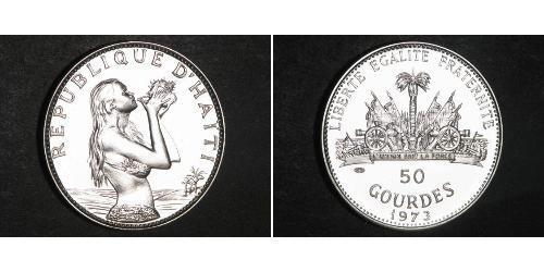 50 Gourde Haïti (1804 - ) Argent 