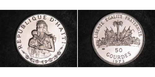 50 Gourde Haiti (1804 - ) Argento 