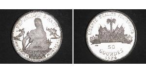 50 Gourde Гаити (1804 - ) Серебро 