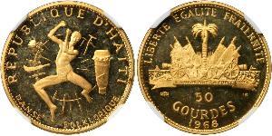 50 Gourde Haiti 金 