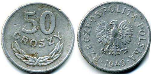 50 Grosh Polen Aluminium 