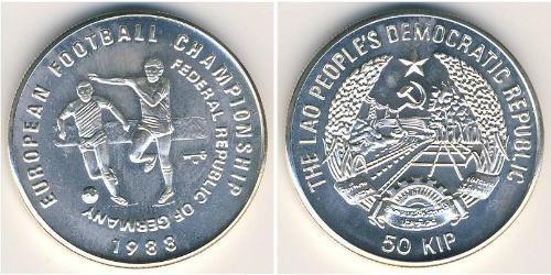 50 Kip Laos (1953 - ) Silber 