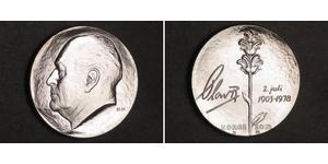 50 Krone Kingdom of Norway (1905 - ) Silver Olav V of Norway (1903 - 1991)