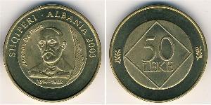 50 Lek Albanie Bronze 