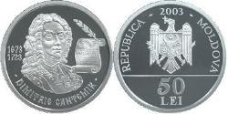 50 Leu Moldawien (1991 - ) Silber 