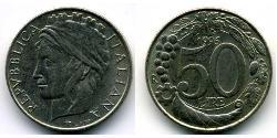 50 Lira Italia Níquel/Cobre 