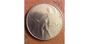 50 Lira 意大利 Steel 
