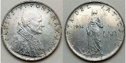 50 Lira 梵蒂冈  Pope Paul VI (1897 - 1978)