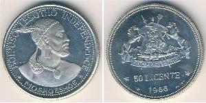 50 Lisente Lesotho (1966 - ) Argent 