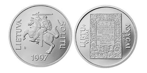 50 Litas Lituanie (1991 - ) Argent 