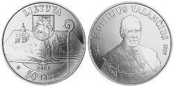 50 Litas Lituania (1991 - ) Plata 