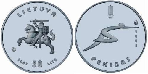 50 Litas Lituania (1991 - ) Plata 