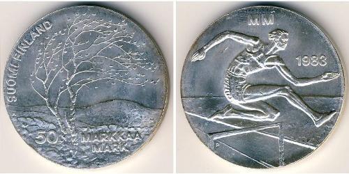 50 Mark Finlande (1917 - ) Argent 