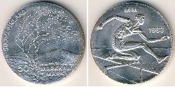 50 Mark Finlandia (1917 - ) Argento 