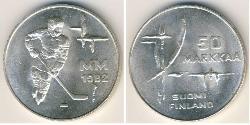 50 Mark Finlandia (1917 - ) Argento 