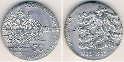 50 Mark Finlandia (1917 - ) Argento 