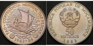 50 Metical 莫桑比克 (1975 - )  