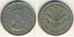 50 Mill Chipre (1960 - ) Níquel/Cobre 