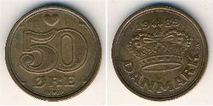 50 Ore Dänemark Bronze 