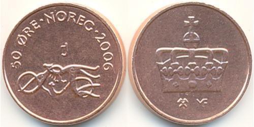 50 Ore Norway Bronze 