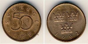 50 Ore Sweden Bronze 