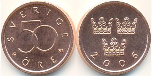 50 Ore Sweden Bronze 