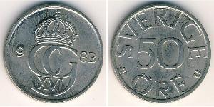 50 Ore Suède Cuivre/Nickel 