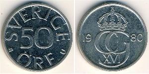 50 Ore Schweden Kupfer/Nickel 
