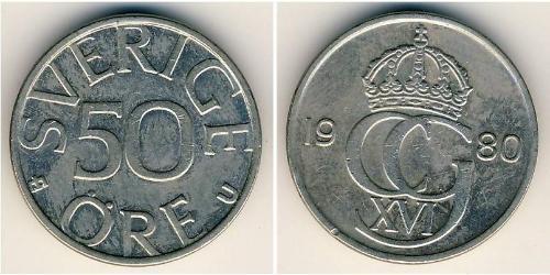 50 Ore Svezia Rame/Nichel 