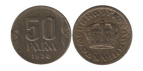 50 Para Repubblica Socialista Federale di Jugoslavia (1943 -1992) Alluminio/Bronzo 
