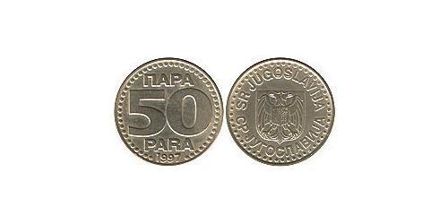 50 Para Sozialistische Föderative Republik Jugoslawien (1943 -1992) Messing 