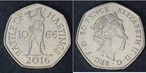50 Penny Regno Unito   