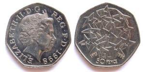 50 Penny Reino Unido  