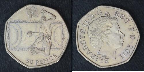 50 Penny Reino Unido  