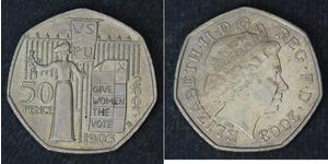 50 Penny United Kingdom  