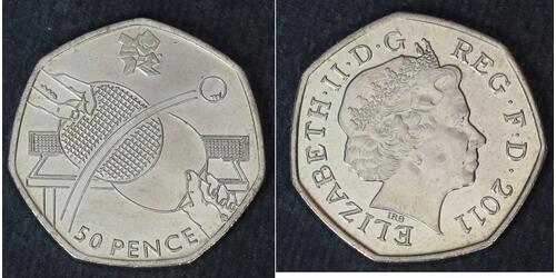 50 Penny 英国  