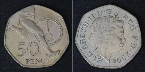 50 Penny 英国  