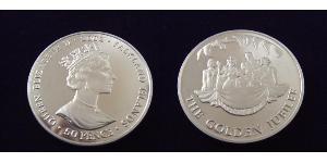 50 Penny United Kingdom (1922-) 銅/镍 伊丽莎白二世 (1926-2022)