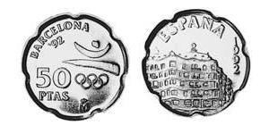 50 Peseta Regno di Spagna (1976 - ) Rame/Nichel 